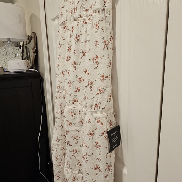NWT Lulus Petals For Your Thoughts! Sundress, Maxi Dress With Flowers XSmall - Picture 6 of 10